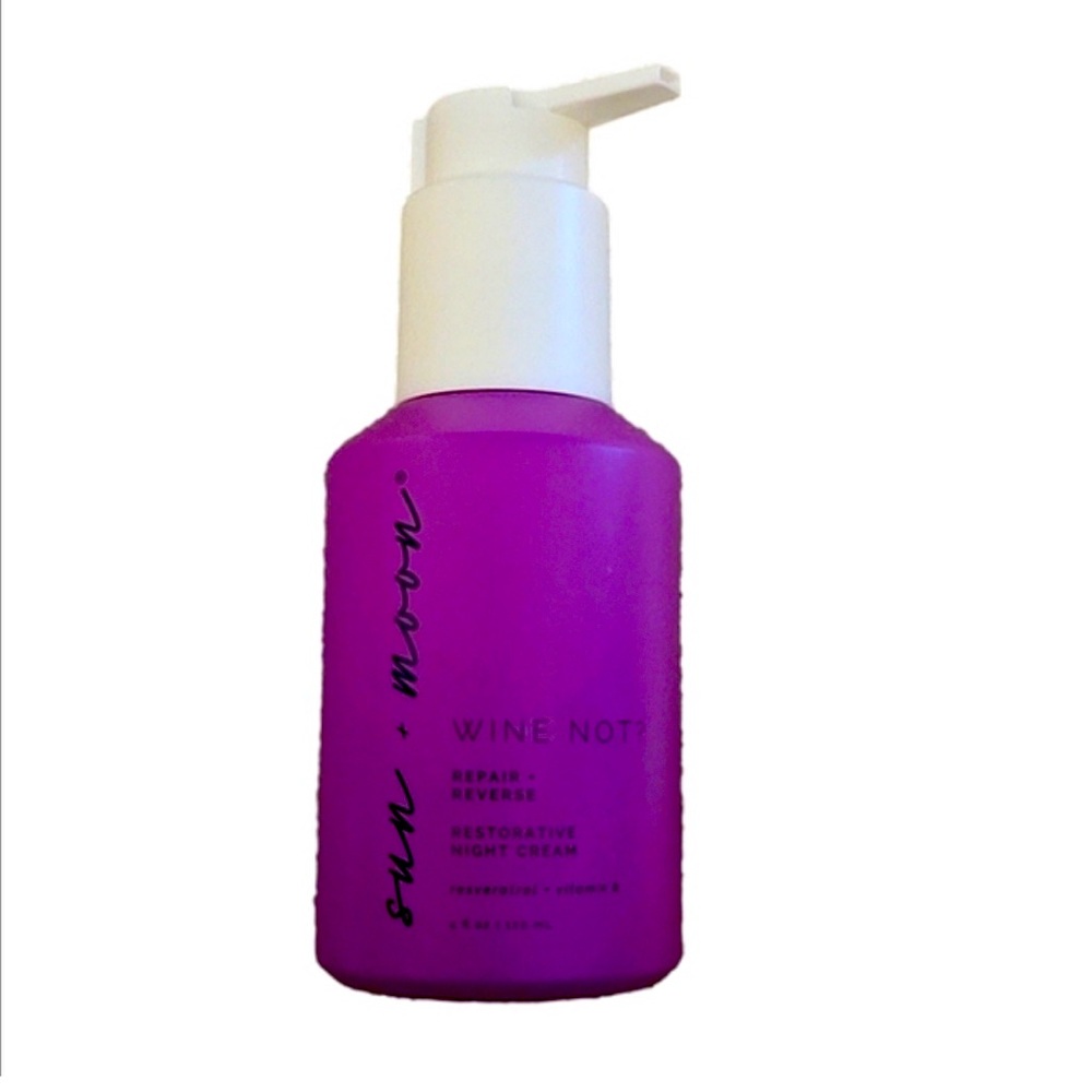 NEW Sun + Moon Wine Not? Overnight Cream